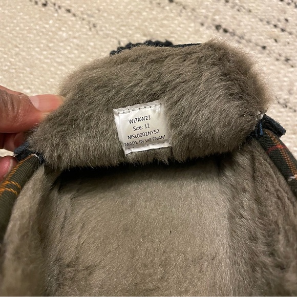 Barbour Monty Slippers Men’s size 12 - Picture 11 of 11